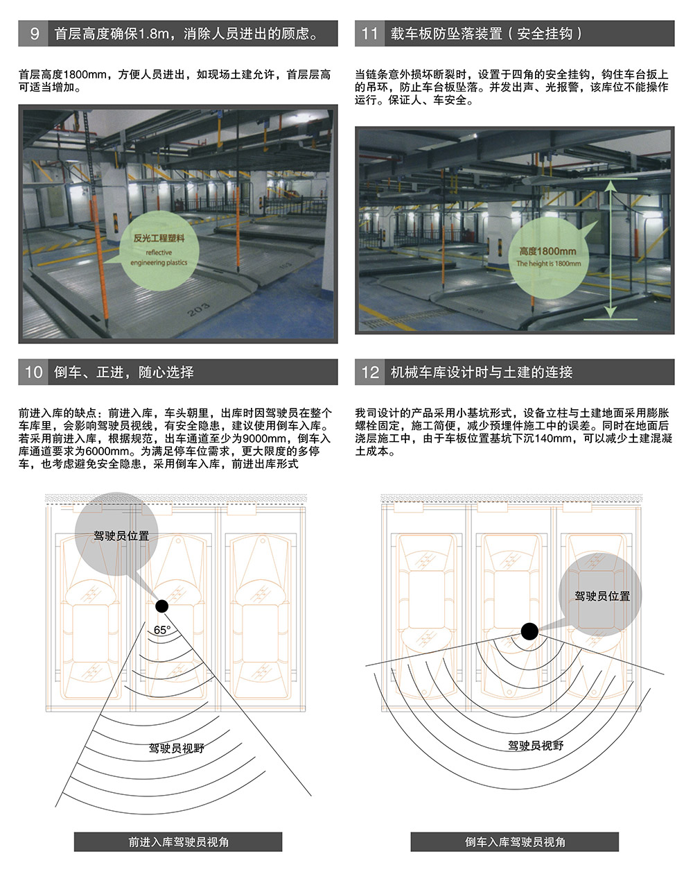 甘肃兰州负二正二地坑PSH4D2四层升降横移式立体车库设备载车板防坠落装置.jpg